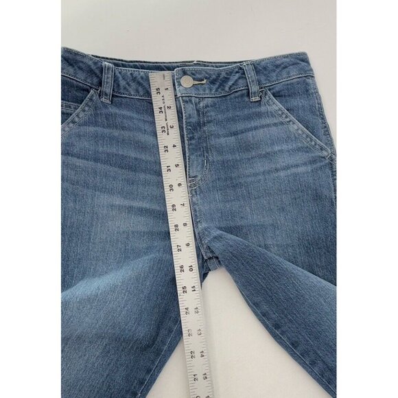 NWOT‎ Cat & Jack Boy’s Blue Denim Stretch Ankle Straight Jeans Size 12 Everyday - Picture 7 of 8